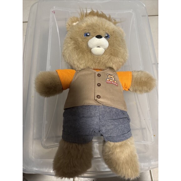 2017 Teddy Ruxpin Animated Talking Storytime Bear Bluetooth LED Eyes Works New - Picture 2 of 7